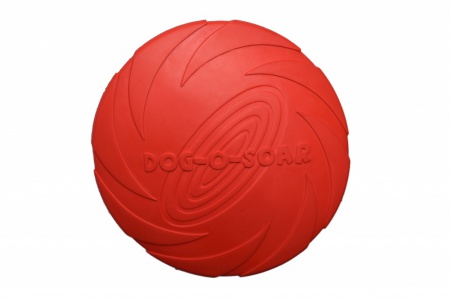 RUB-DISC-RED-22CM